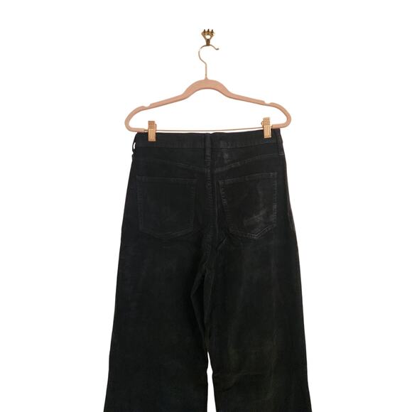 NWT J. Crew Wide-leg Corduroy Trouser Black 27T - Picture 11 of 13